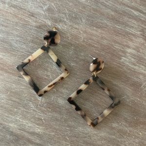 Tortoise Earrings